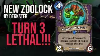 Dekkster's NEW Zoolock is Spicy 🔥  | Wailing Caverns | Hearthstone