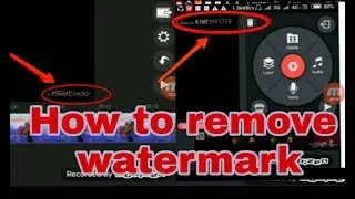 How to remove watermark in kinemaster and PowerDirector. Vigo video. filmorago
