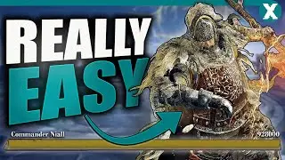 The BEST Way To Cheese COMMANDER NIALL In Elden Ring - NO DAMAGE!