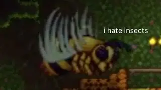 Terraria Master Mode | Queen Bee boss fight