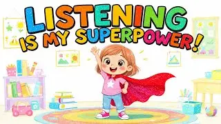 Listening Is My Superpower! | Fun Kids Song About Power Of Listening