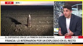 😣 FRANCIA: LO ATENDIERON POR UN EXPLOSIVO EN EL RECTO Y VINIERON HASTA LOS BOMBEROS