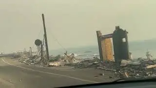 Harrowing Post Fire Drive Along Malibu's Big Rock Mesa and Pacific Coast Highway
