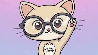 Smart Glasses, Cute Cat 😻 | Vision Looky Style #ai #visionlooky #cutecat