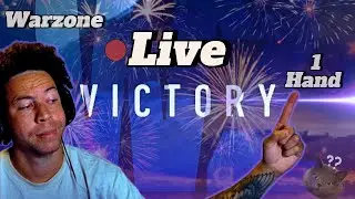 🔴One-Handed WARZONE - Hand Cam - 2.36 K/D - #1 Adaptive Gamer