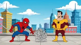 Shaktiman vs spiderman....| #cartoon #animation #facts #funny 