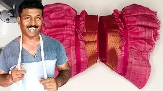 Grand Puff Sleeve Model Cutting & Stitching | Simple Method | Tailor Bro