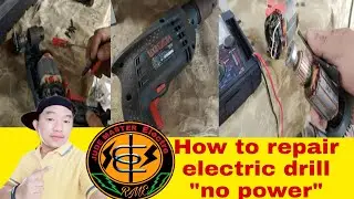 how to fix no power electric drill /Jude Master