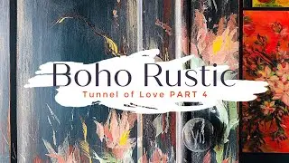 How to Wet Distress Painted Furniture- Part 4 Tunnel of Love Wardrobe
