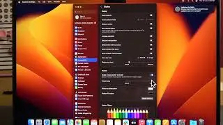 Как изменить размер указателя на Macbook Air M2 2023