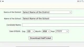 AP 10th Hall Tickets Download 2025 | AP 10th Class Hall Tickets 2025 Download | 10th Class 2025