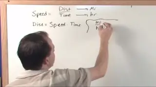 Lesson 6 - Problems Involving Speed, Distance, And Time (Algebra Word Problems)