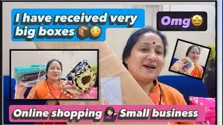 Happy moments 🤩/l have received very parce📦/thank u s message Shama ji #smallbusinessideas #crochet