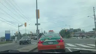 Learn to drive in Toronto left tun major intersection, Kingston driving academy