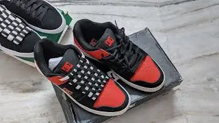 HOW TO LACE CHECKERBOARD PATTERN-DC MANTECA 4 SHOES