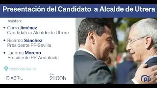 Presentaci&oacute;n del candidato a alcalde de Utrera