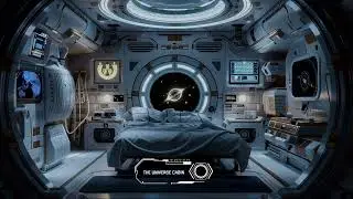 The Most Realistic Spaceship Cockpit White Noise - Engine Constant Rumble for Sleep - Epic Space