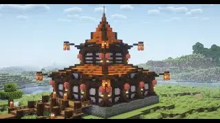 Minecraft: Asian Inspired Starter House