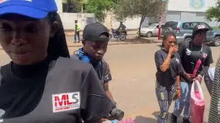 ONGJAD avec les enfants en conflit familial aux boulevards kamanyola ,Lubumbashi 