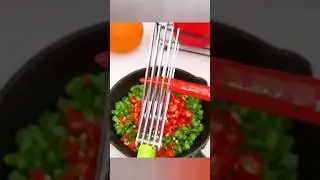 Vegetable cutting scissor