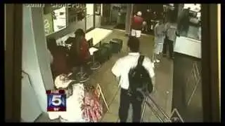 Corrie Sanders Shot Dead Leaked CCTV Footage