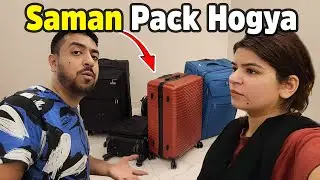 Jane Ki Tyari Mukamal✈️ | Saman Ka Weight Zayada Hu Gya 😱 | Kal Flight Hai