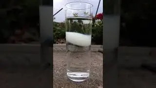 Rakı ve su karışmayınca
