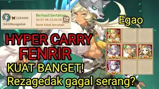HYPER FENRIR 4 Support bikin REZAGEDAK Gagal Serang Egao?? KUAT BANGET!! SEREMM | IDLE LEGENDS