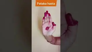 hand gesture 04. | pataka tripataka #youtubeshorts #shortvideo #mimiscreation