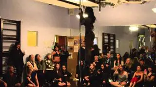 2014 Winter Soir&eacute;e at Vertical Fitness Dallas | Amy Henderson's Pole Solo