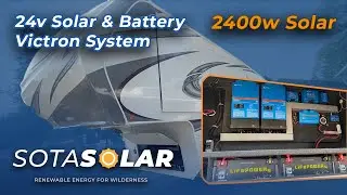 Grand Design Solitude 280RK 24v Solar System  with EG4 batteries & Victron Equipment