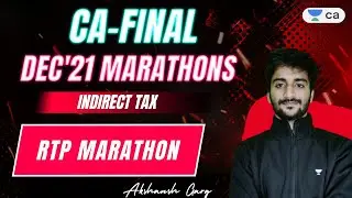RTP Marathon - CA Final IDT | Target Dec 21 | Akshansh Garg