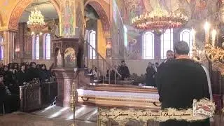 خدمة صلاة السحر والقداس الالهي -احد بعد عيد الظهور الالهي -وخدمه جناز تامي بشير تريزي فرح 25/1/2026