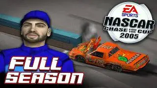 I Raced a FULL Season of Career Mode in NASCAR 2005: Chase for the Cup
