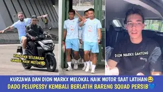 SELAMAT DATANG DION MARKX DAN DADO PELUPESSY! KURZAWA SELEBRASI NAIK MOTOR!