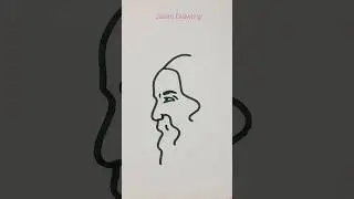 Amazing Rabindranath Tagore draw #rabindranath#face#art#drawing#shorts#youtubeshorts#trending