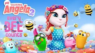 My Talking Angela 2 New update Flower Power event - Every Bee Counts Gameplay Android ios