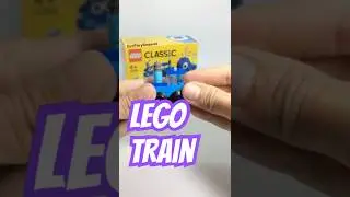 LEGO Classic - Train (LEGO CLASSIC CREATIVE BLUE BRICKS) 11006 (Speed Build)#Shorts