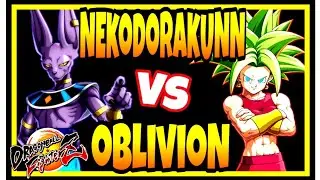 DBFZ Nekodorakunn ( Kefla Beerus Base Goku ) vs Oblivion ( Trunks Bardock Kefla ) FIGHTERZ SEASON 3