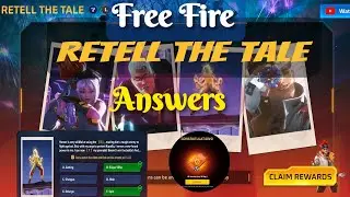 RETELL THE TALE FREE FIRE | RETELL THE TALE FREE FIRE EVENT QUIZ ANSWERS TODAY | 2 APRIL 2023