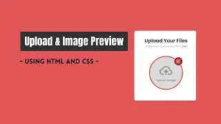File Upload And Image Preview | SImple Project JavaScript