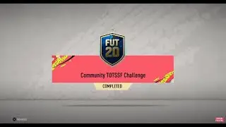 FIFA 20 SBC - COMMUNITY TOTSSF CHALLENGE - NO LOYALTY [CHEAP]