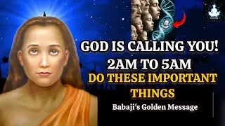 Why Does God Wake You Up Between 2AM & 5AM? Secret Revealed By Babaji #spiritualawakening