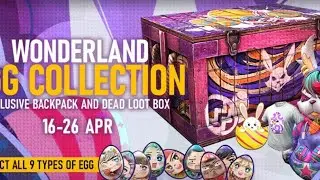 Wonderland egg collection (Free Fire)
