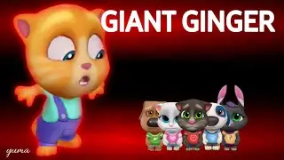 Magic Tunnel in My Talking Tom Friends - GIANT GINGER - Goodbye All Friends - Tom Gold Run 240126#1