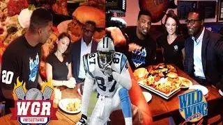 Food Sports Show Wes Got Range feat Carolina Panthers Legend Muhsin Muhammad