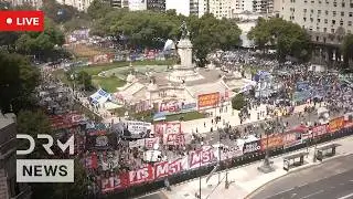 LIVE: Argentines Protest Outside Senate Over Labour Reform | DRM News