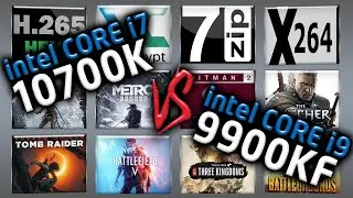 Intel i7 10700K vs Intel i9 9900KF Benchmarks &ndash; 15 Tests 🔥