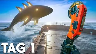 TAG 1 in diesem NEUEN postapokalyptischen Sci Fi Survival Game auf einem Schiff ⛵ The last Caretaker
