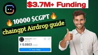 Chaingpt Airdrop | ✨Grab 10000$ CGPT drop every 💸month | Complete task for Airdrop 🔥